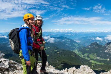 Klettern in den Dolomiten